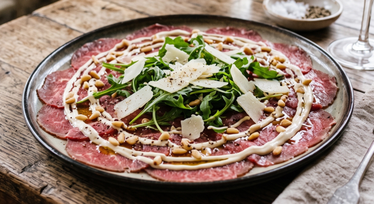 Carpaccio pakket rund