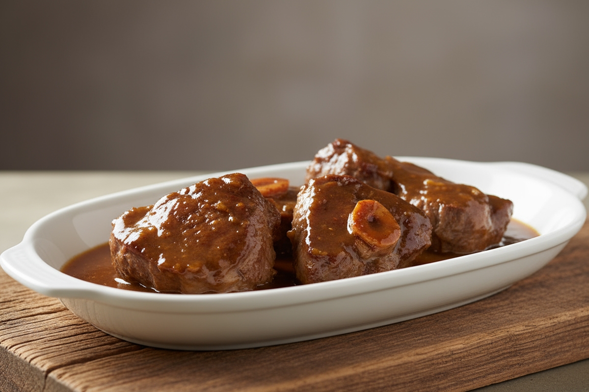 Hertensucade in Jus Sous vide