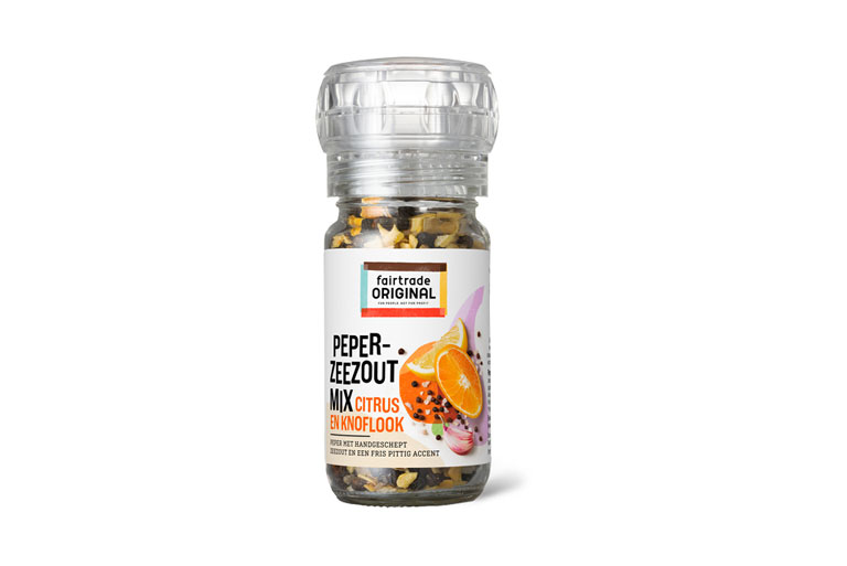 Peper Zeezoutmix Citrus en Knoflook