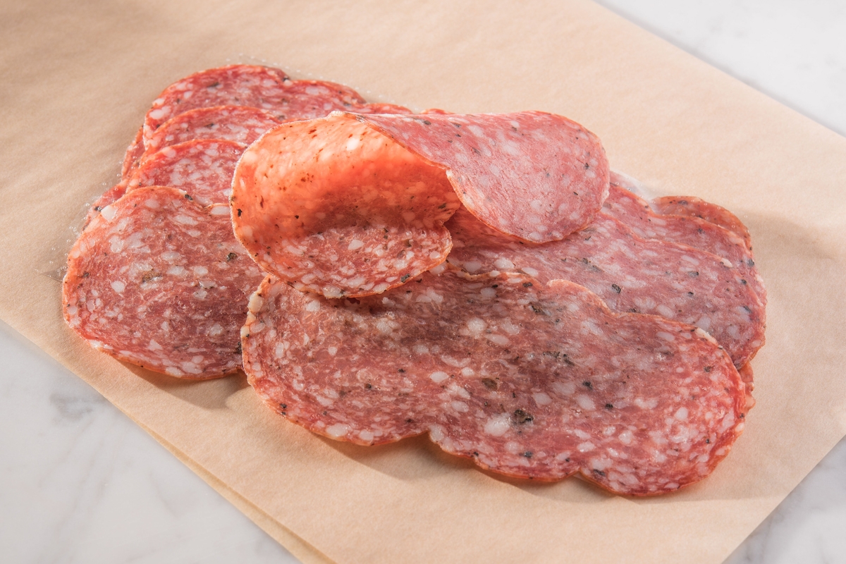 Salami truffel